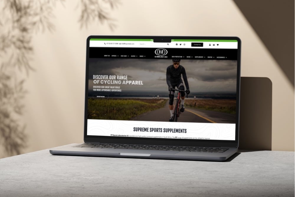 Fit Sports Lab responsive website project