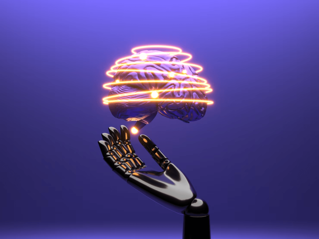 ai cloud concept with robot arm 23 2149739748