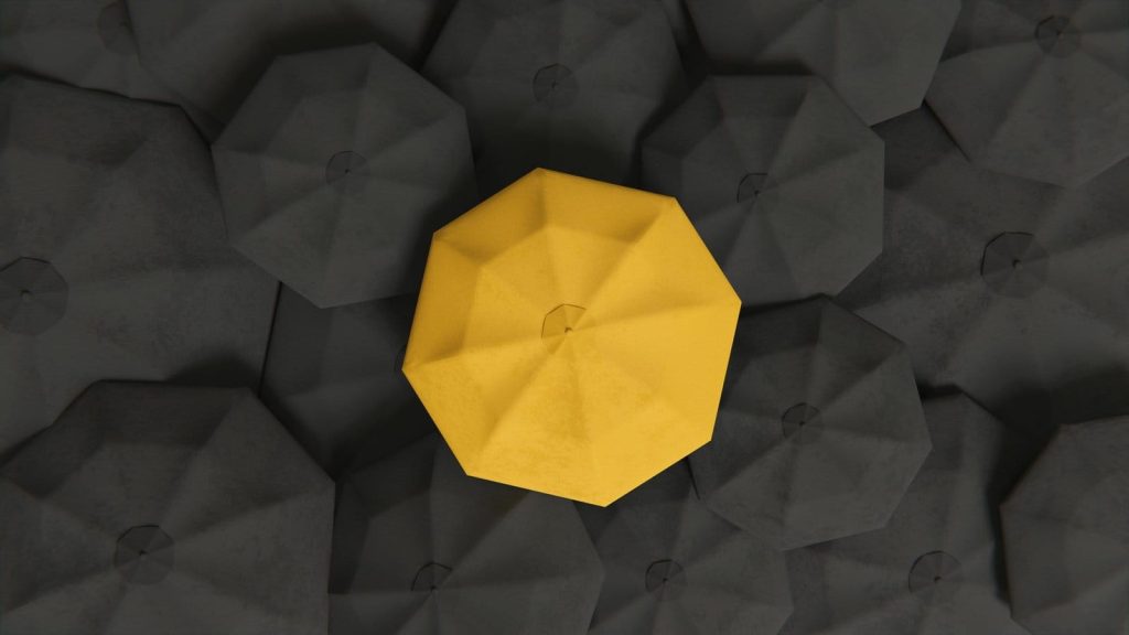 individuality concept among umbrellas scaled 1